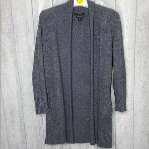 Tahari Cashmere cardigan with pockets.